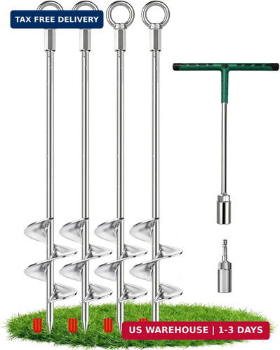 Heavy duty ground anchors - 30",