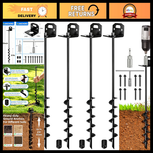 Heavy duty ground screw - 25",