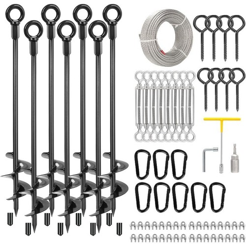 Pcs ground anchors - pcs, 30"