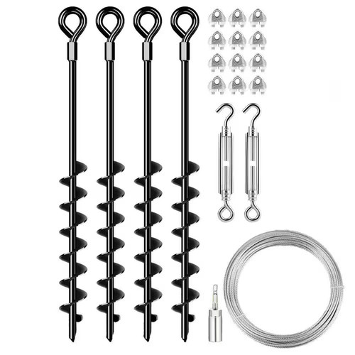 Pack ground anchors - in.,