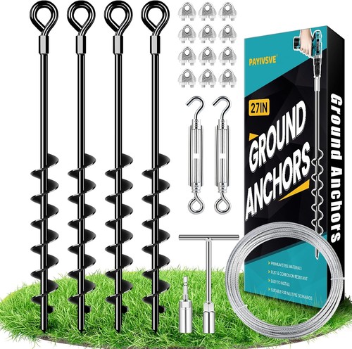 Ground anchors heavy duty - anchors,