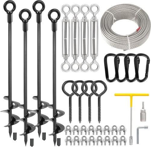 Pcs ground anchors shed - 4,