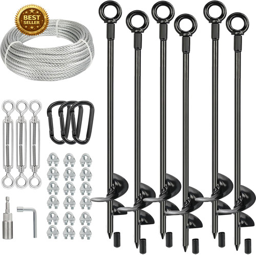 Pcs long ground anchors - pcs,
