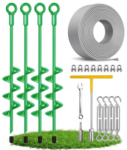 Shed anchor kit heavy - heavy, duty