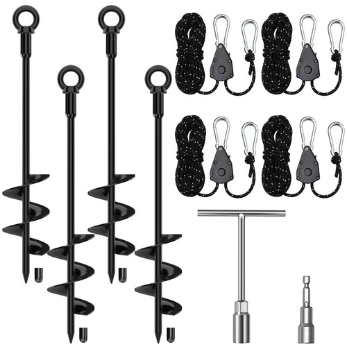 Shed anchor kit - 4, pack