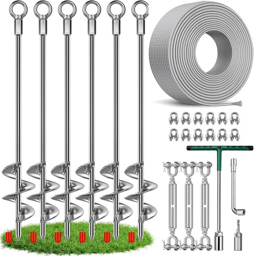 Inch shed anchor kit - inch,