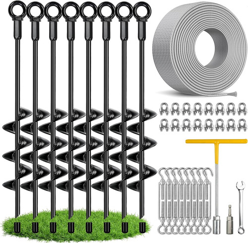 Shed anchor kit - kit, heavy