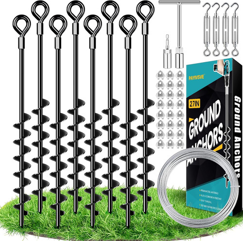 Ground anchors heavy duty - heavy,
