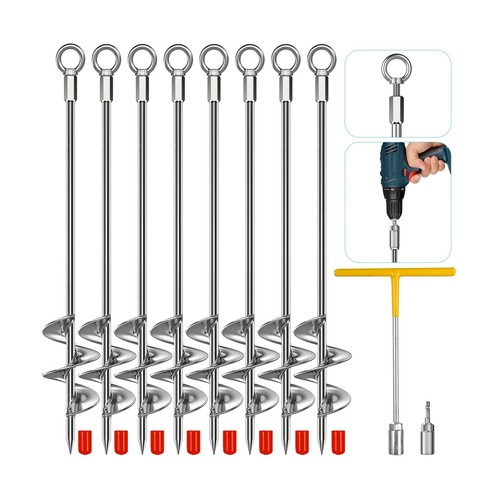 Ground anchors heavy duty 8 - ground, duty,