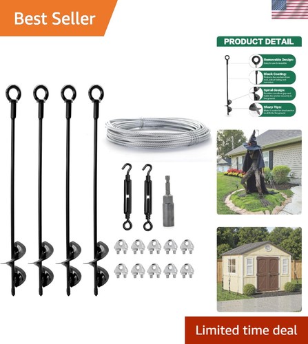 Pack ground anchors shed - anchors,