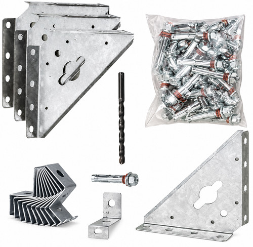 Shed concrete anchor kit for - concrete,