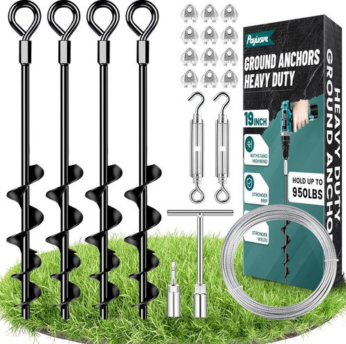Ground anchors heavy - heavy, duty