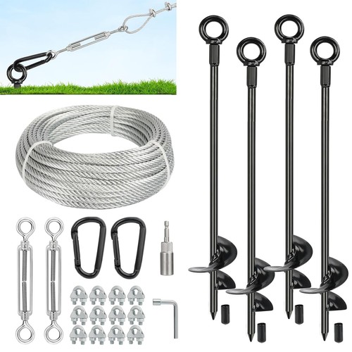 Inch ground anchors heavy - 30,