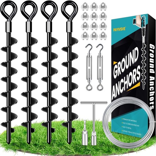 Ground anchors heavy - anchors, duty