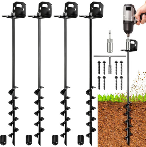 Ground anchors screw - screw, in,