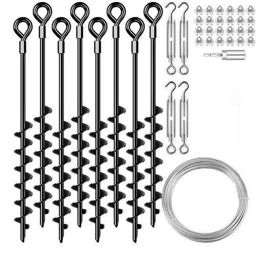 Pack ground anchors - 8,
