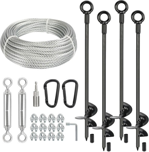 Pcs long ground anchors - long,